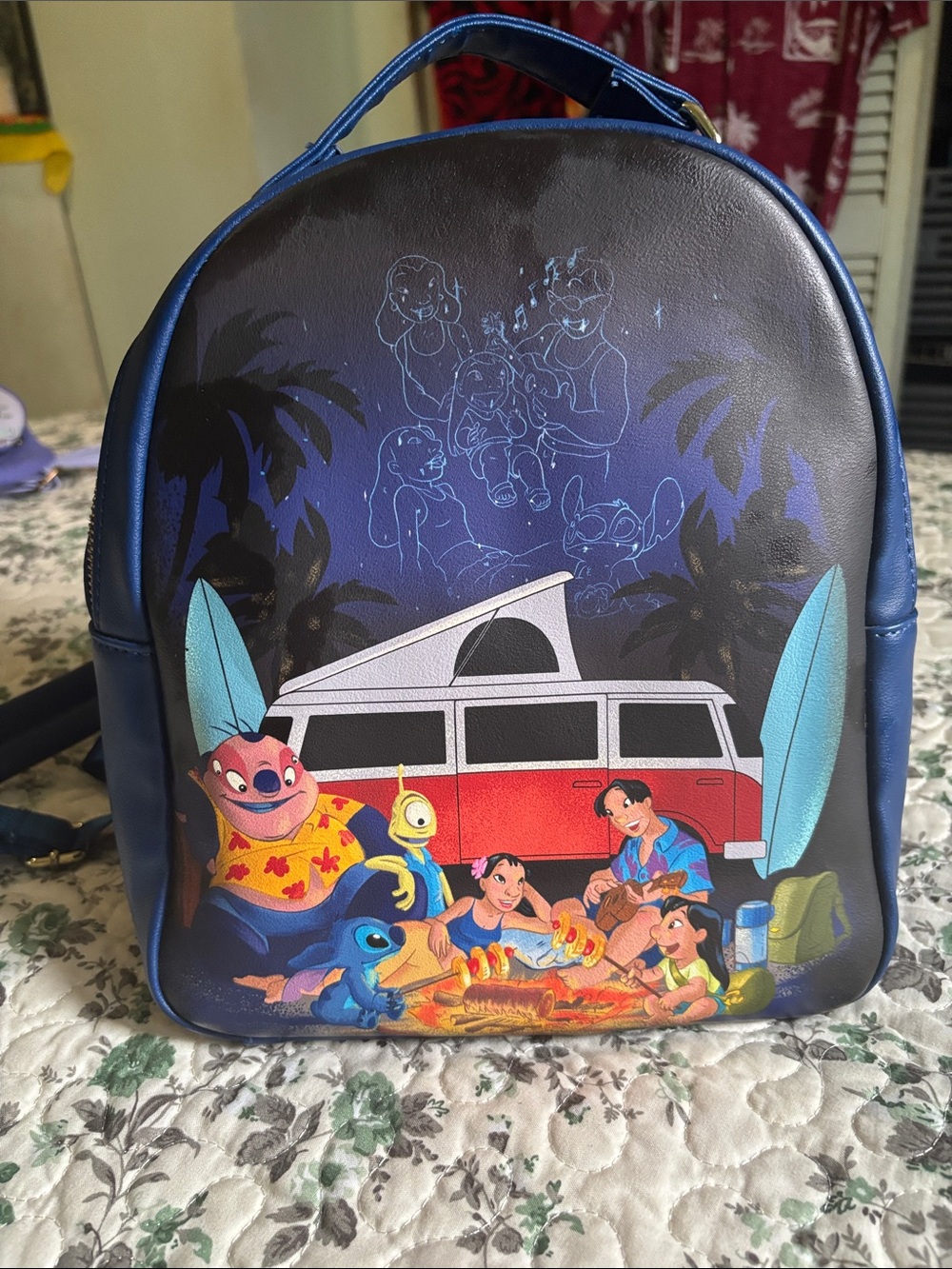 Disney Her Universe Royal Blue Mini Backpack